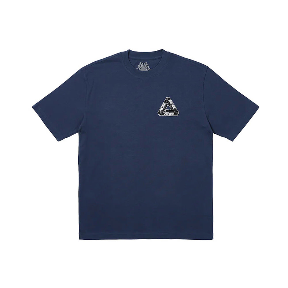 【M】PALACE RIPPED TRI T-SHIRT NAVY Palace Tri-Ripped T-Shirt NavyPalace Tri-Ripped T-Shirt Navy