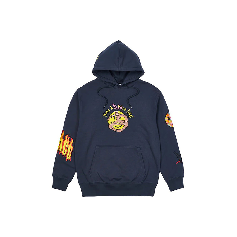 Palace x WWE Love Hood NavyPalace x WWE Love Hood Navy OFour