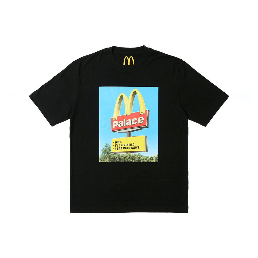 Palace x McDonald’s Sign T-shirt Black