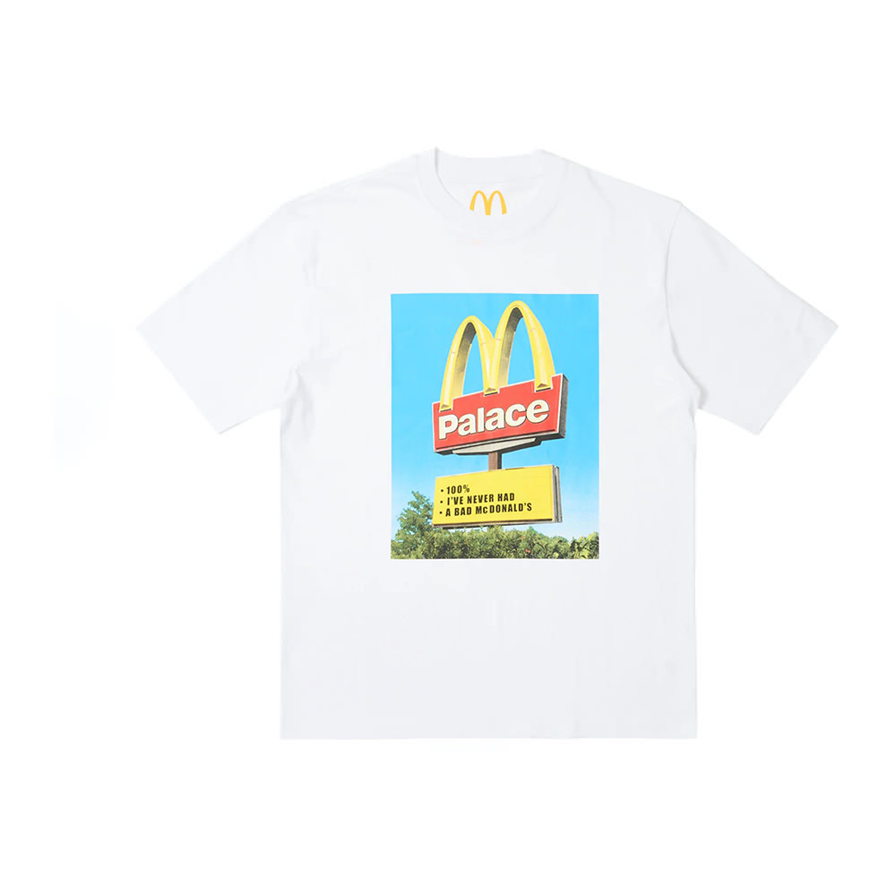 Palace x McDonald’s Sign T-shirt White