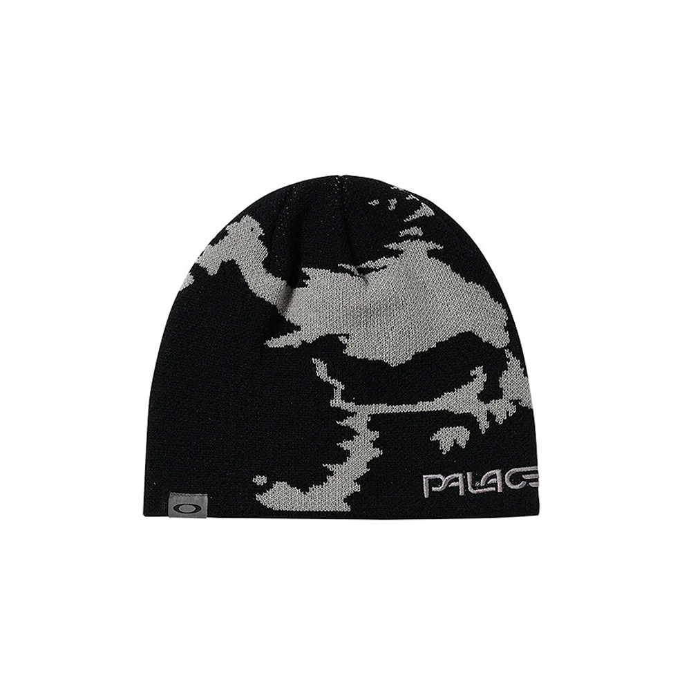 Palace x Oakley Beanie Black/Grey