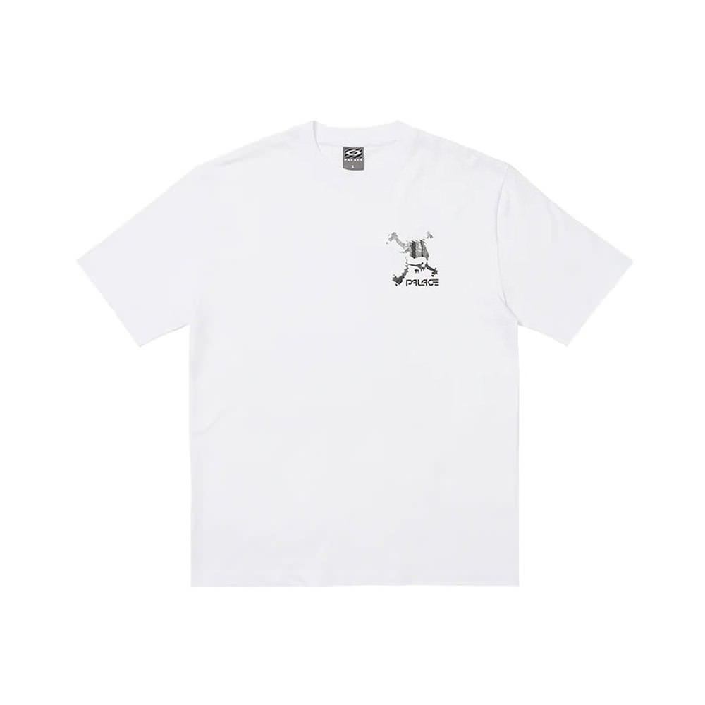 Palace x Oakley T-Shirt WhitePalace x Oakley T-Shirt White - OFour