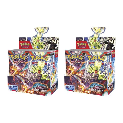 Pokémon TCG Scarlet & Violet Obsidian Flames Booster Box 2x Lot