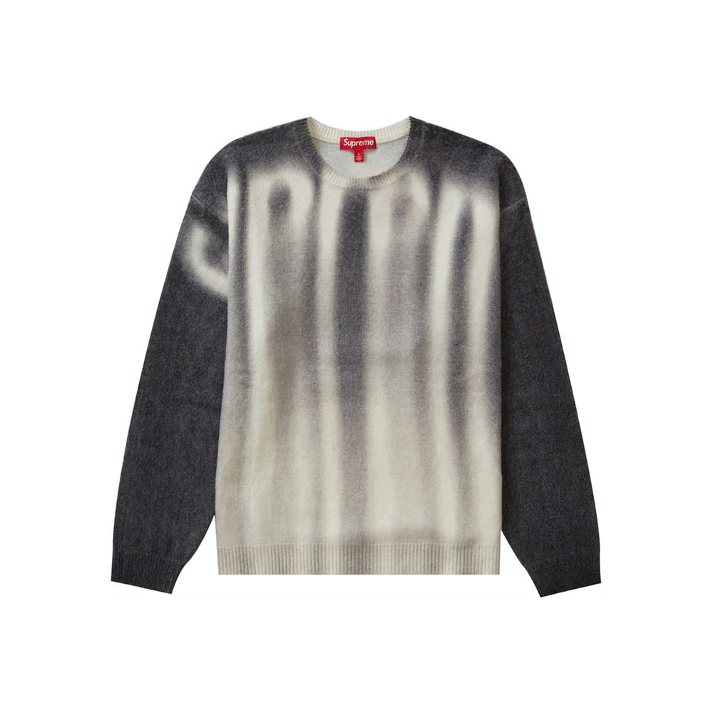 Supreme Blurred Logo Sweater 23fw