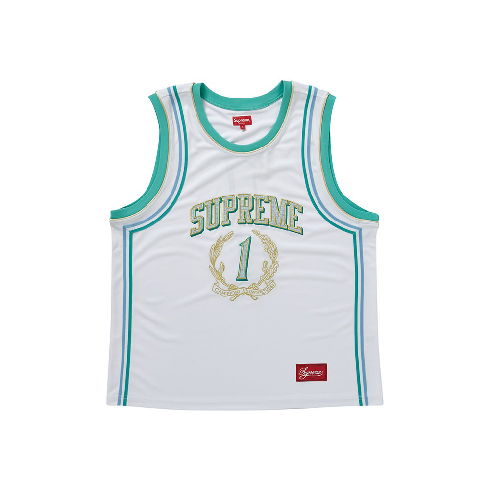 Supreme Terry Basketball Jersey Stone (SS21)
