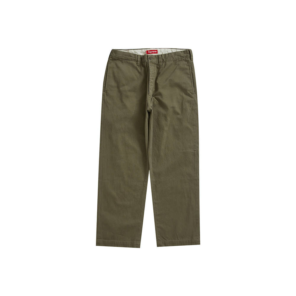 Supreme Chino Pant OliveSupreme Chino Pant Olive - OFour