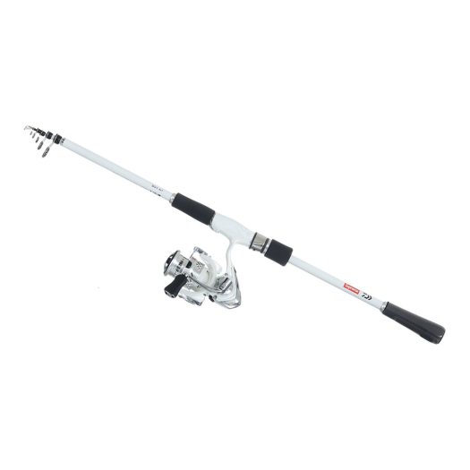 Supreme Daiwa DV1 Fishing Rod and Reel White