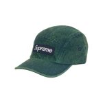 supreme-denim-camp-cap-ss23-overdyed-green-1
