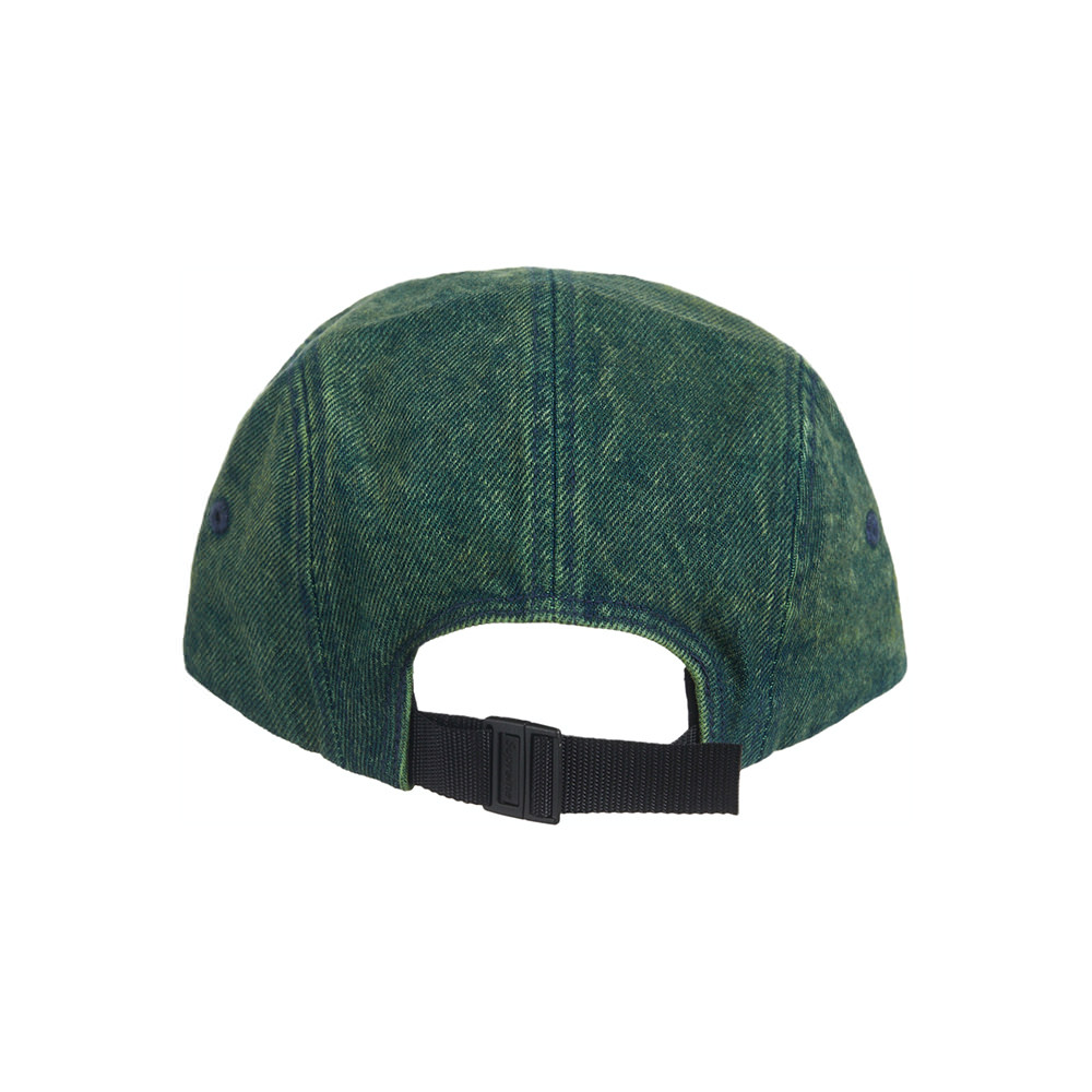 Supreme Denim Camp Cap (SS23) Overdyed Green