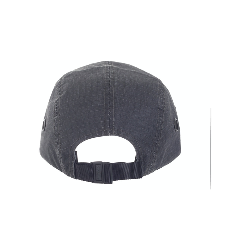 Supreme Distressed Ripstop Camp Cap Black