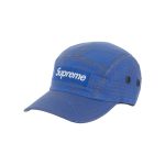supreme-distressed-ripstop-camp-cap-blue-1