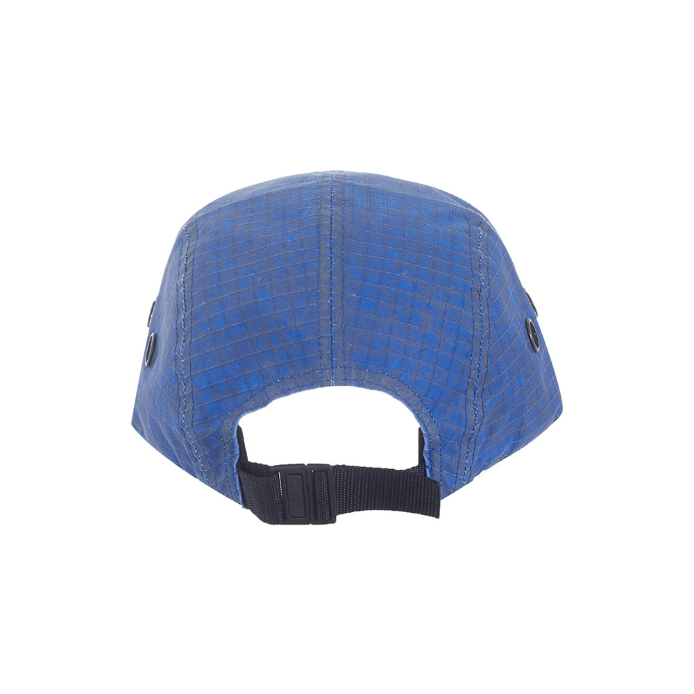 Supreme Distressed Ripstop Camp Cap Blue