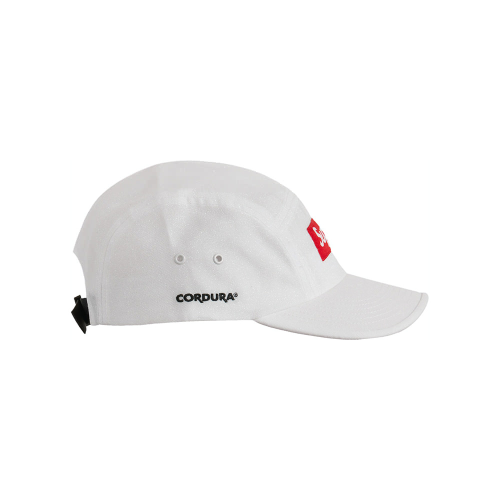 Supreme Glitter Cordura Camp Cap WhiteSupreme Glitter