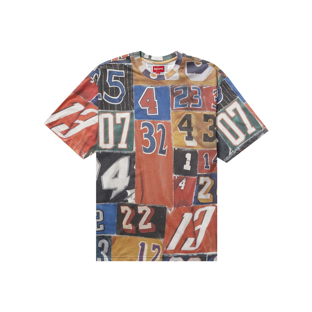Supreme Jersey Collage S/S Top MulticolorSupreme Jersey Collage S/S Top  Multicolor - OFour