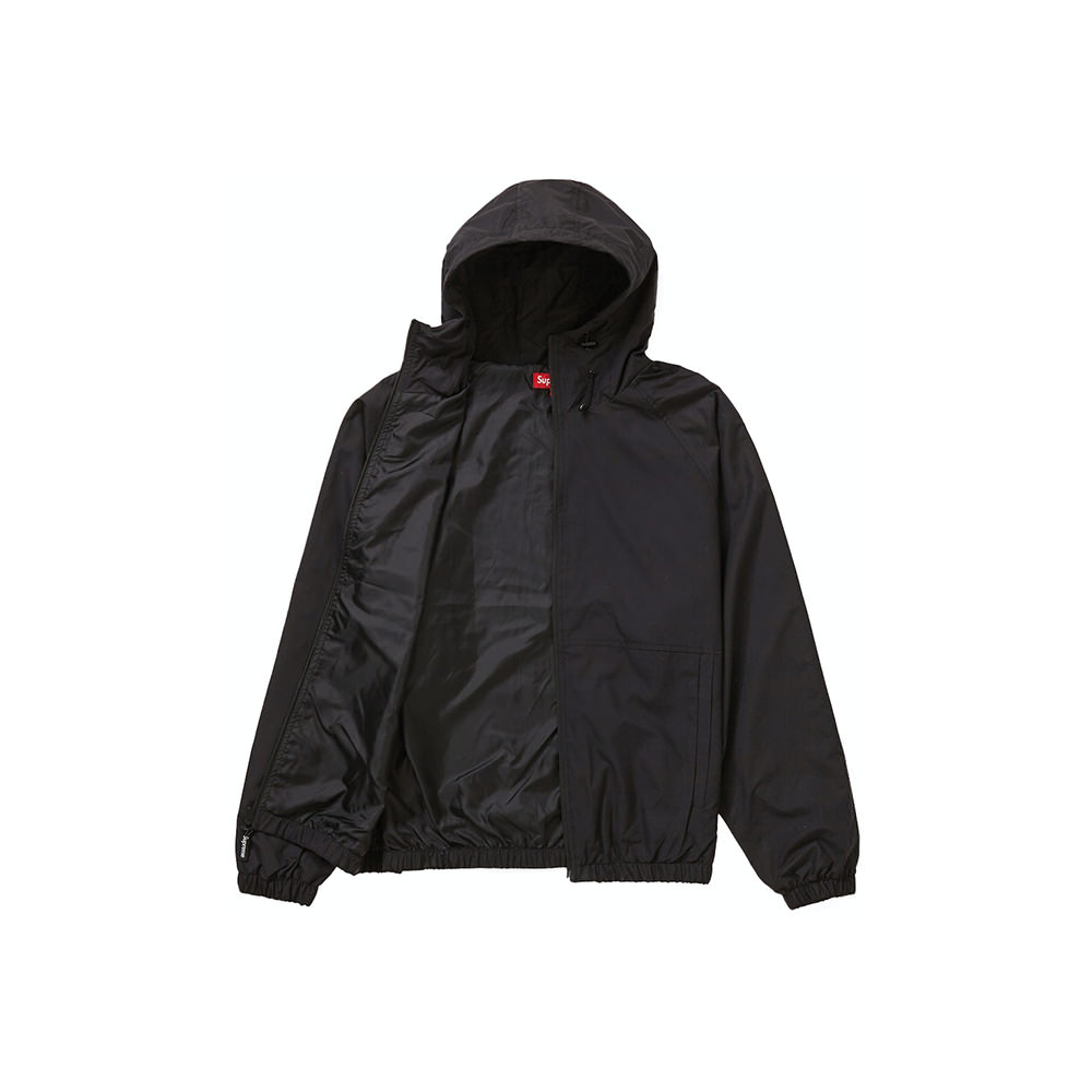 Supreme Lightweight Nylon Hooded Jacket Black