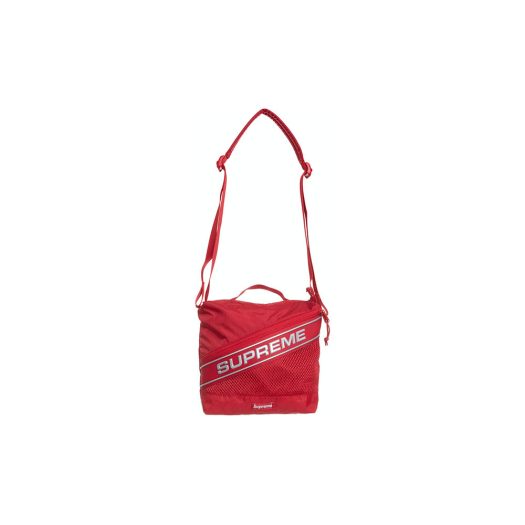 Supreme Logo Tote Bag Red