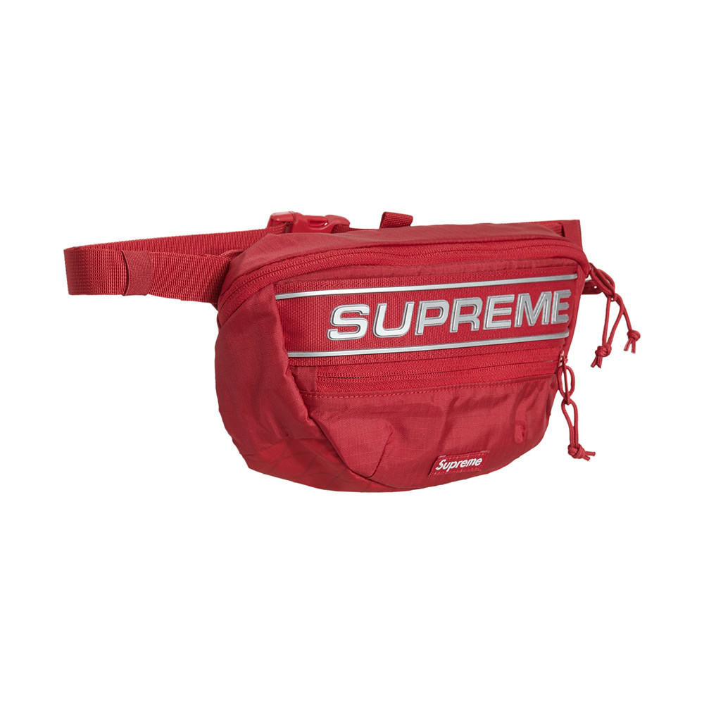 Supreme Logo Waist Bag Red