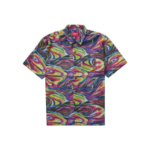 Supreme Mesh Stripe S/S Shirt Multicolor