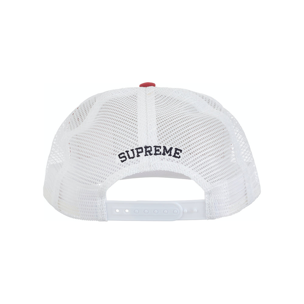 Supreme Mess Mesh Back 5-Panel Red