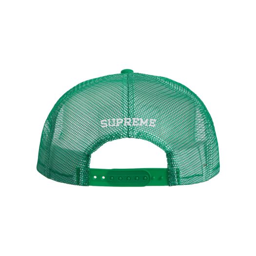 supreme-name-plate-mesh-back-5-panel-green-2