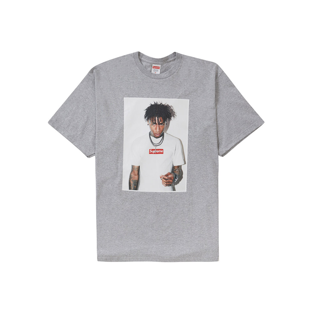 Supreme NBA Youngboy Tee Heather GreySupreme NBA Youngboy Tee