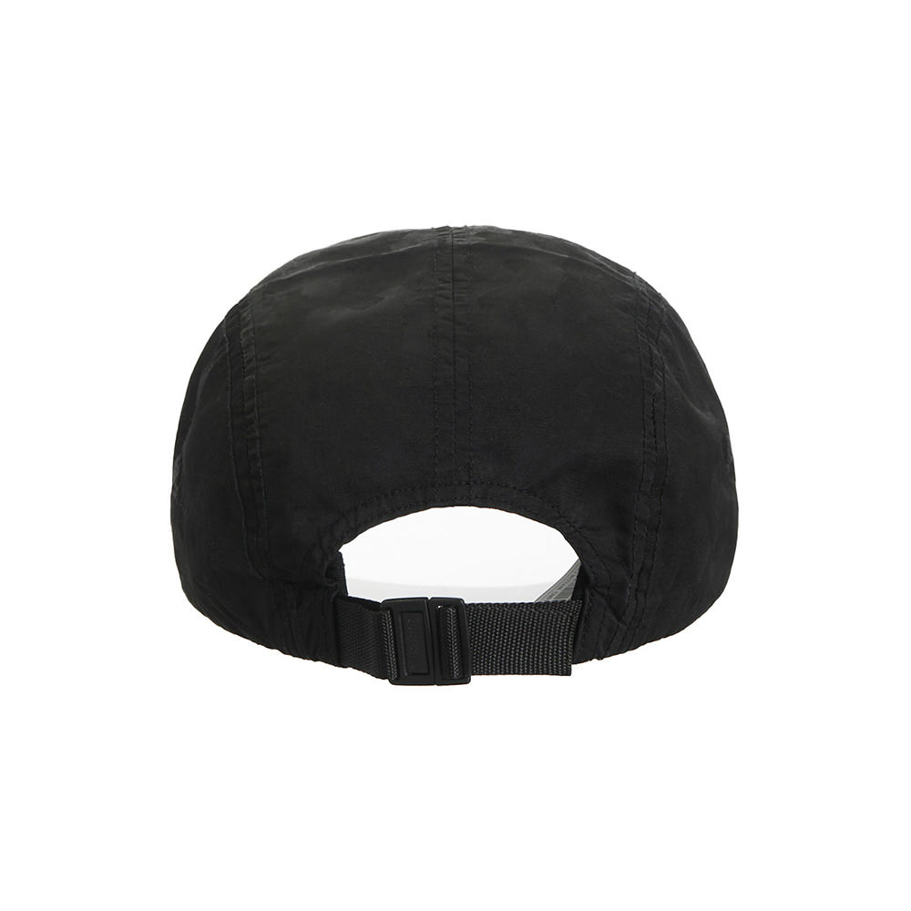 Supreme Overdyed Camo Nylon Camp Cap BlackSupreme Overdyed Camo