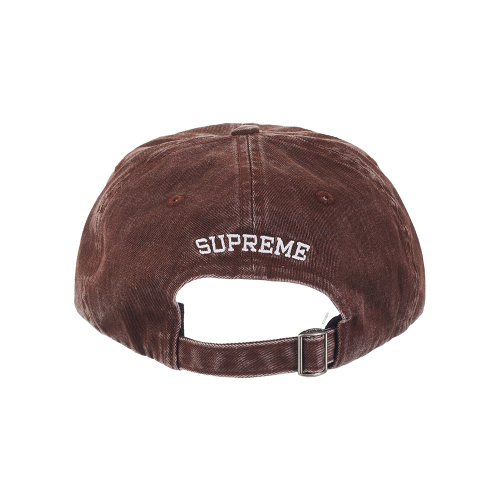 Supreme Pigment Print S Logo 6-Panel (FW23) BrownSupreme Pigment