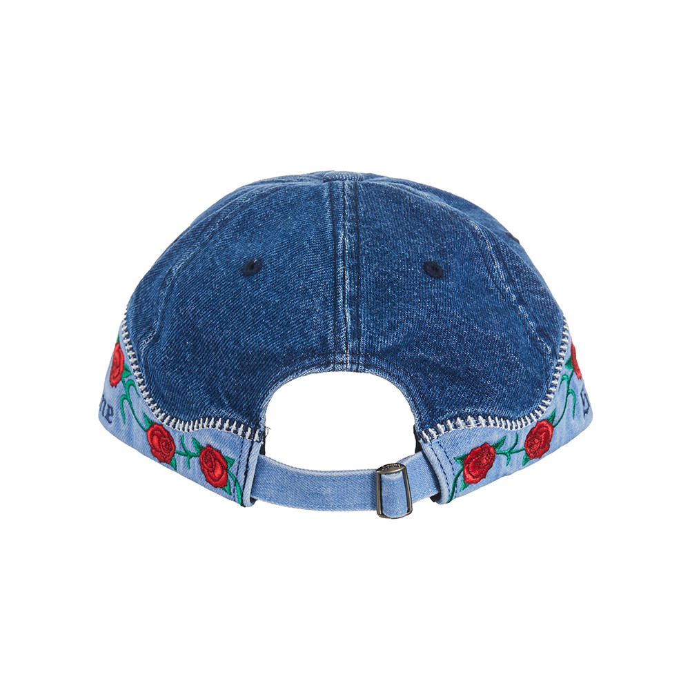 Supreme Roses 6-Panel Washed BlueSupreme Roses 6-Panel