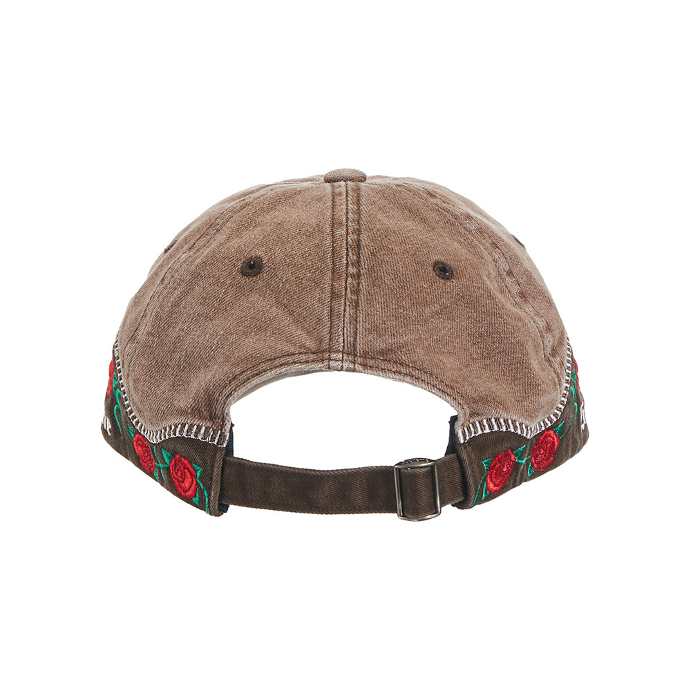 Supreme Roses 6-Panel Washed Brown