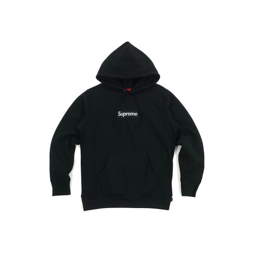 Supreme Seoul Box Logo Hooded Sweatshirt Black