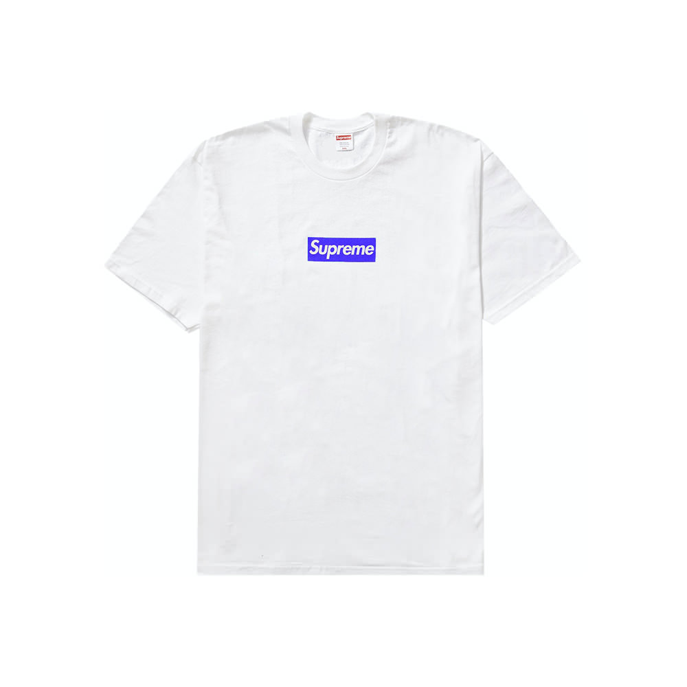 White box logo sales supreme