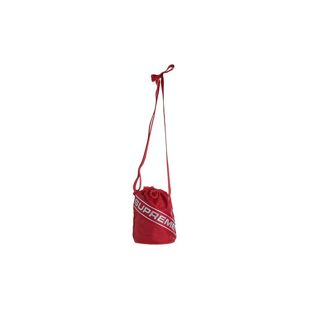 Supreme Small Cinch Pouch Red