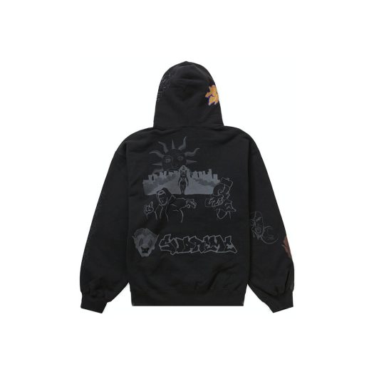 supreme-sunrise-hooded-sweatshirt-black-2