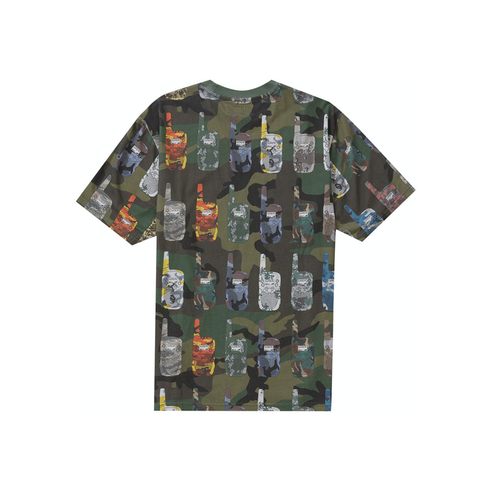 Supreme Walkie Talkie S/S Top Woodland CamoSupreme Walkie Talkie S/S Top  Woodland Camo - OFour