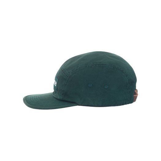 supreme-washed-chino-twill-camp-cap-fw23-pine-green-2