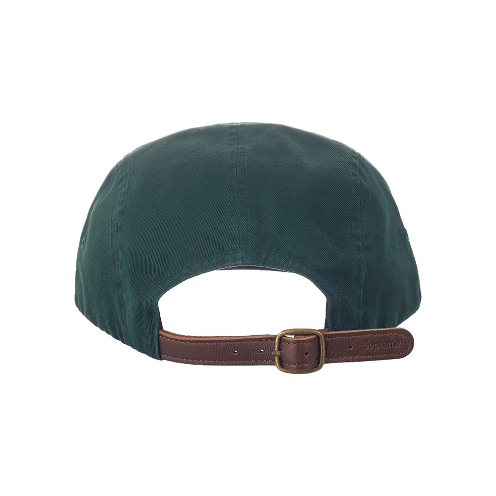 Supreme Washed Chino Twill Camp Cap (FW23) Pine GreenSupreme
