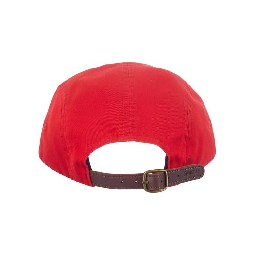 supreme-washed-chino-twill-camp-cap-fw23-red-3
