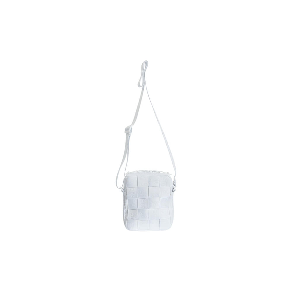 Supreme Woven Shoulder Bag WhiteSupreme Woven Shoulder Bag White