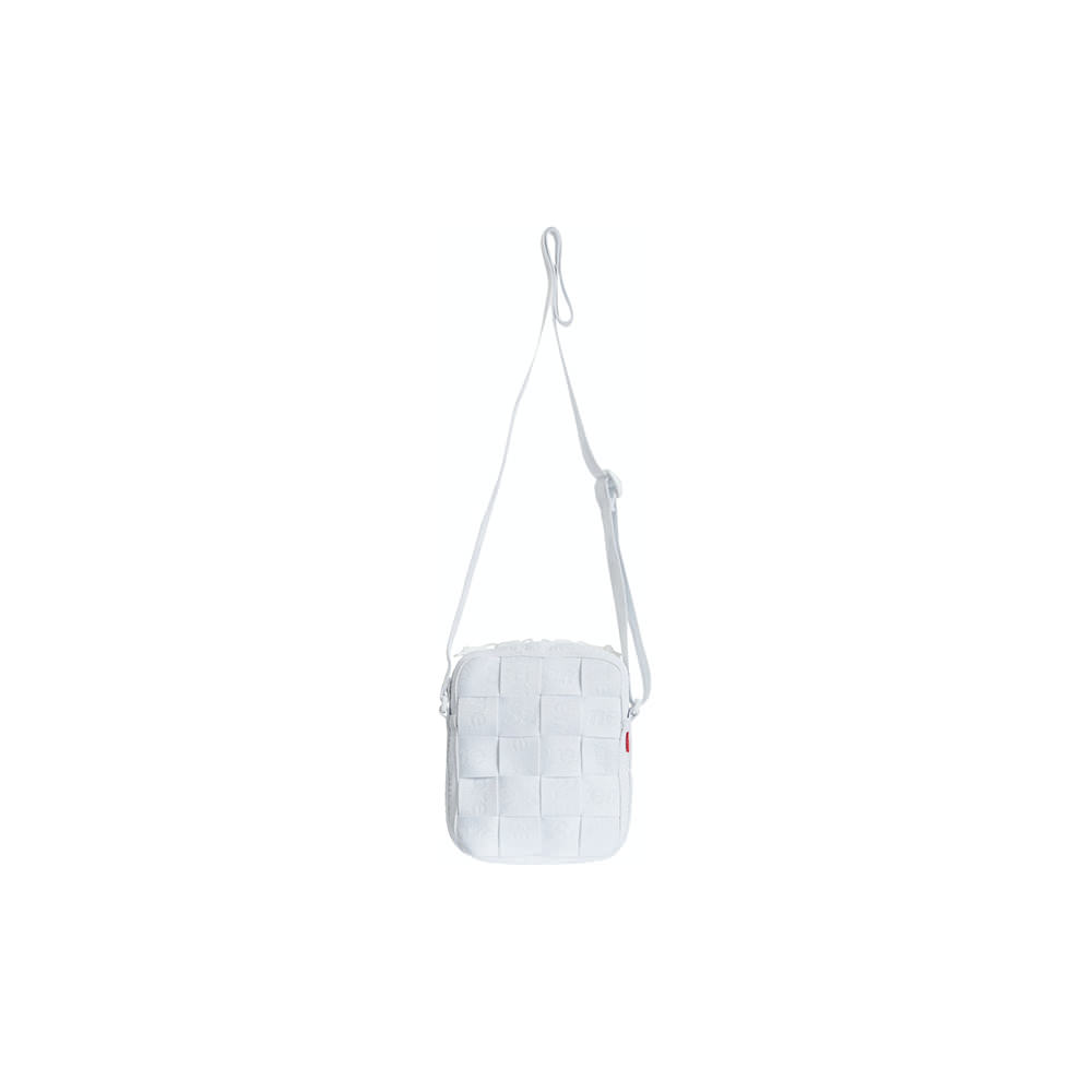 Supreme Woven Shoulder Bag WhiteSupreme Woven Shoulder Bag White