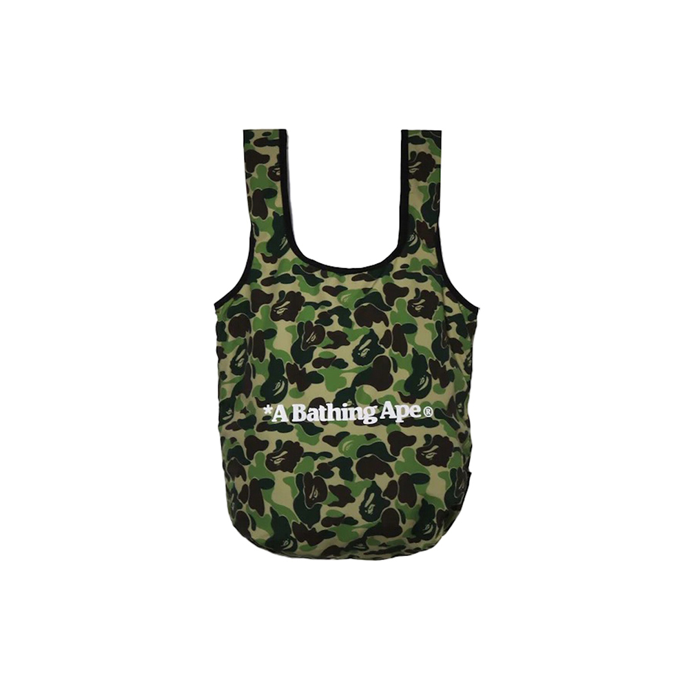 BAPE ABC Camo Ape Head Utility Bag GreenBAPE ABC Camo Ape Head Utility