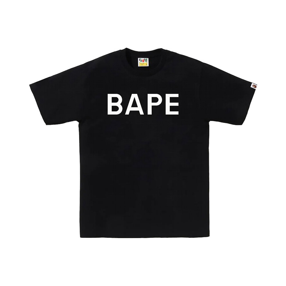 BAPE Logo Tee Black