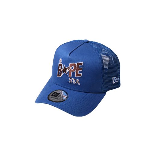 BAPE New Era 9Forty Bape Sta Cap Blue