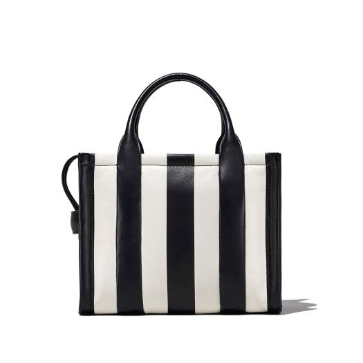 MARC JACOBS THE STRIPED SMALL TOTE BAG