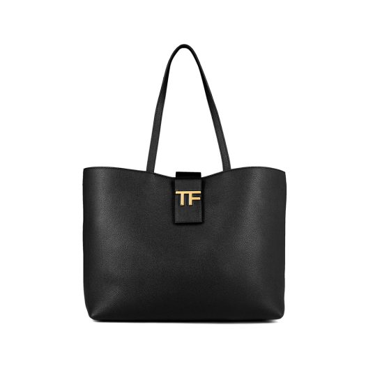 TOM FORD SMALL GRAINED TOTE BAG