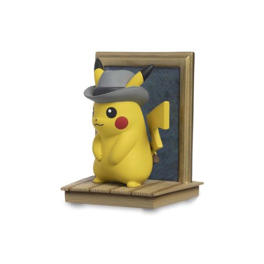 Pokemon Center x Van Gogh Museum: Pikachu Inspired by Self-Portrait with Grey Felt Hat Figure