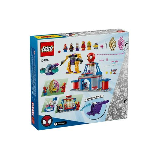 LEGO Marvel Team Spidey Web Spinner Headquarters Set 10794